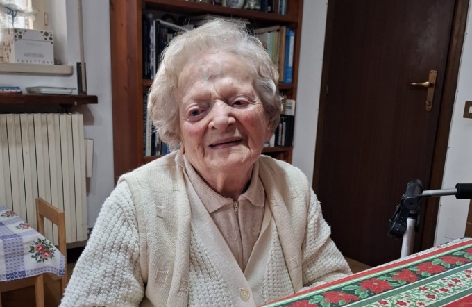 Margherita, maestra per 40 anni in paese, è pronta a festeggiare il secolo di vita