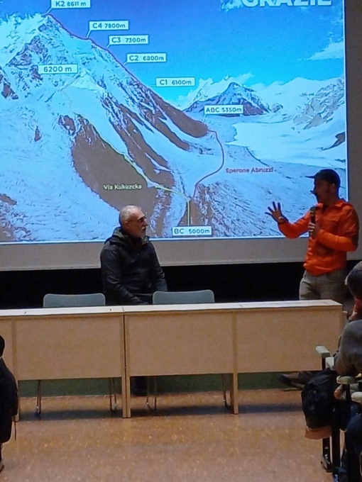 Una serata in vetta al K2 con Tommaso Lamantia