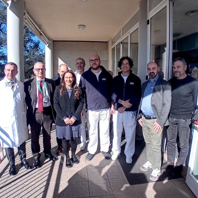 Ministro Locatelli in visita al COF Lanzo Hospital