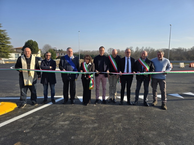 Inaugurata la nuova rotatoria sulla provinciale