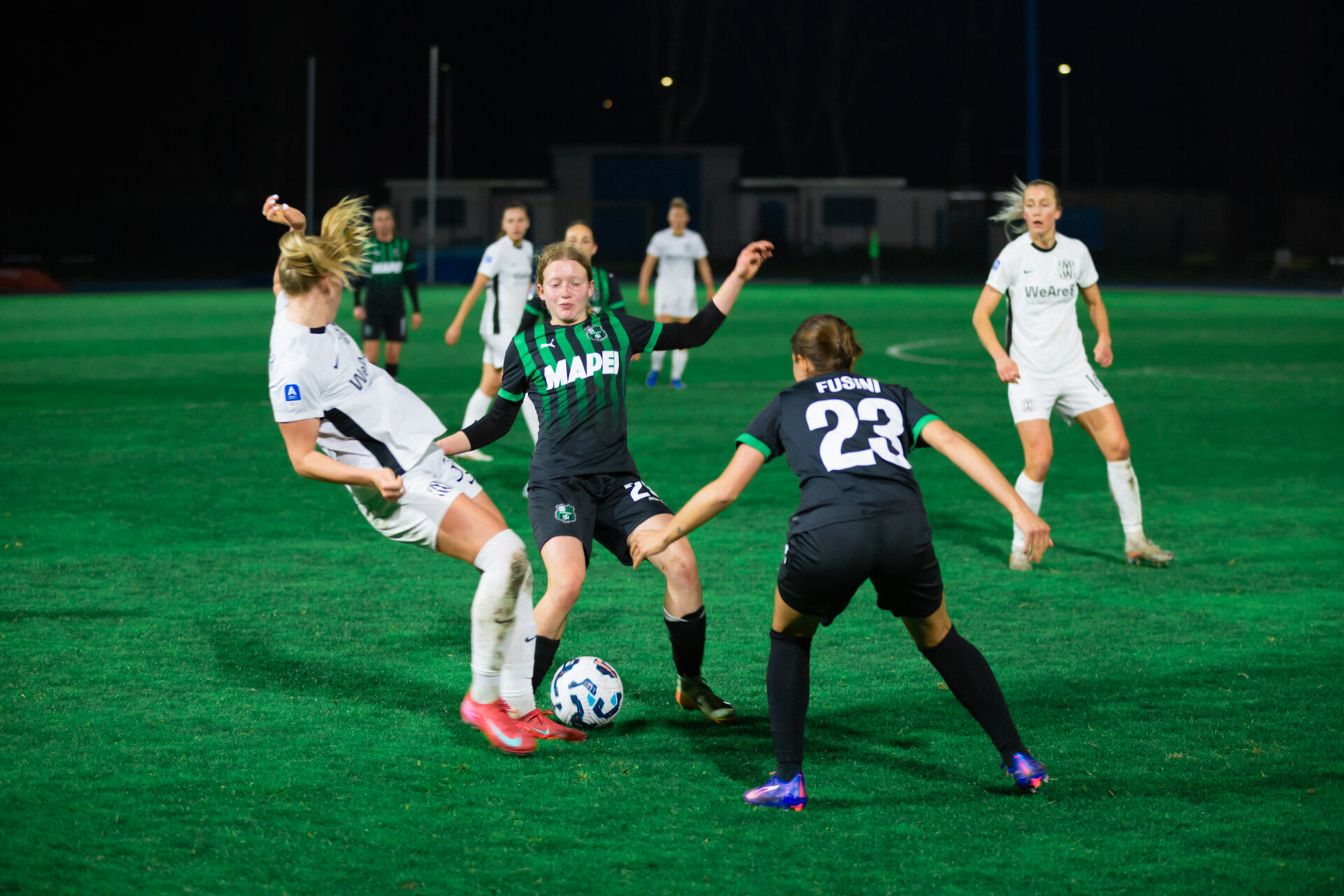 Como Women contro Sassuolo