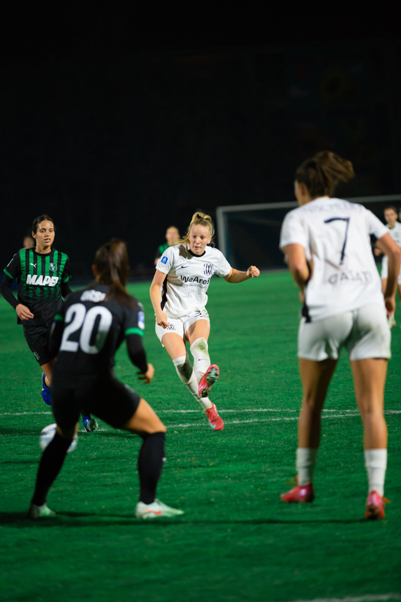 Como Women contro Sassuolo