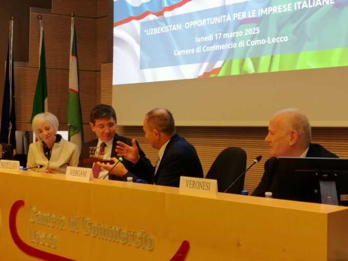 Ambasciatore dell’Uzbekistan alla Camera di Commercio, un successo