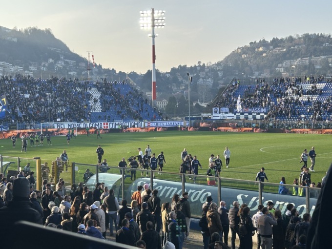 Como-Venezia, al “Sinigaglia” termina 1-1