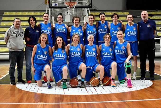 A Casnate si raduna l’Italia Over 45 in vista dei Mondiali FIMBA