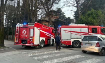 Incendio a Villa Berta