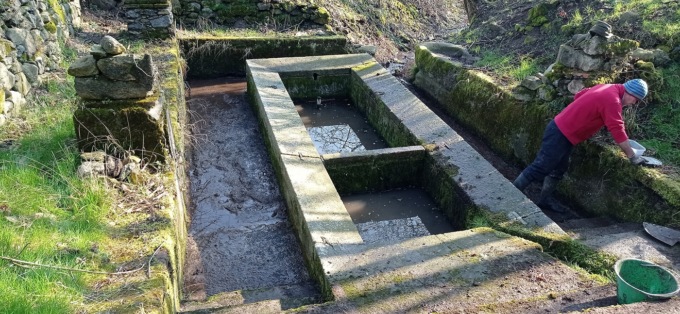 Ripulito il lavatoio di Fabbrica Durini