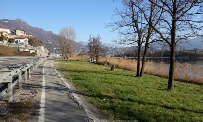 Avviati i lavori alla ciclabile: risolveranno gli allagamenti all’ingresso della Ss 36