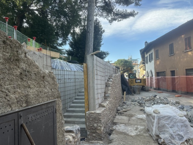Ecco il nuovo ingresso al parco di Villa Camilla