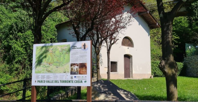 Le nuove bacheche informative nella Valle del Cosia raccontano il territorio