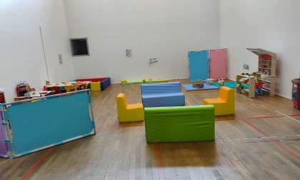 Al centro sportivo un nuovo spazio gioco per i bimbi più piccoli