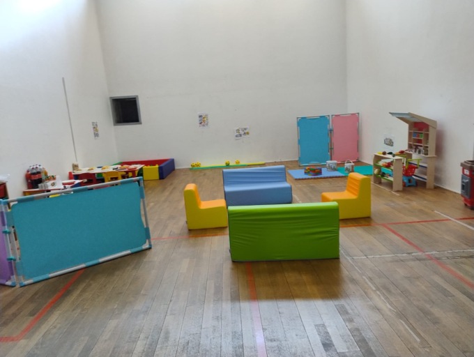Al centro sportivo un nuovo spazio gioco per i bimbi più piccoli