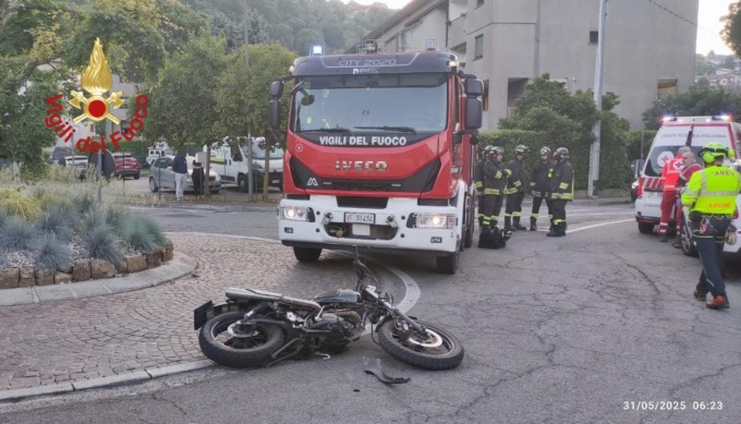 Drammatico incidente, muore un centauro