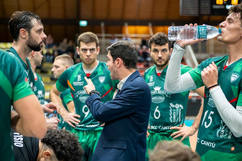 Alessio Zingoni coach Campi Reali Cantù