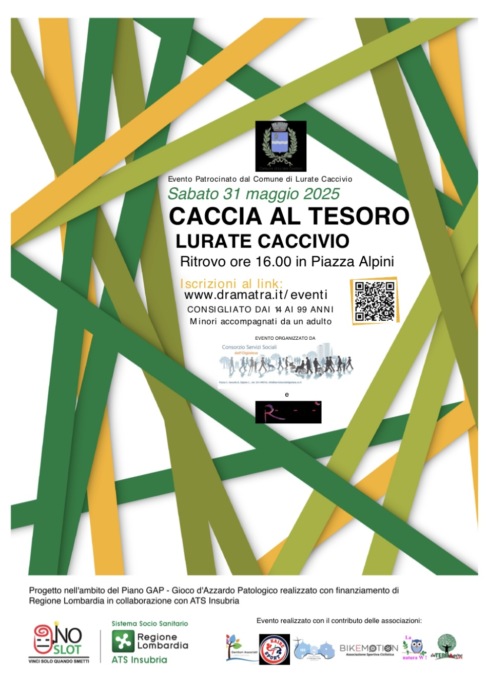 Caccia al tesoro contro il gioco d’azzardo