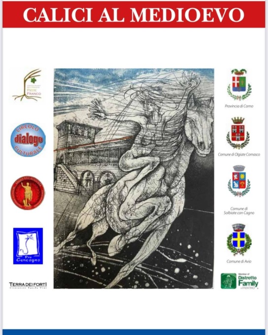 “Calici al Medioevo” con dieci cantine, speciale annullo postale e un concerto