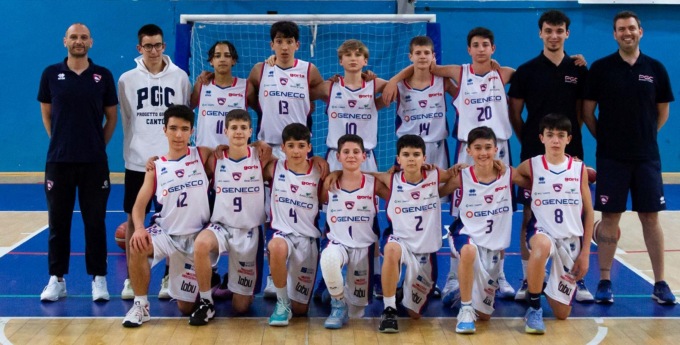 La Geneco Cantù Under 13 chiude quarta in Lombardia