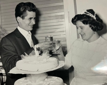 Erba: Giovanni Angotti e Lina Labianca festeggiano 60 anni di matrimonio