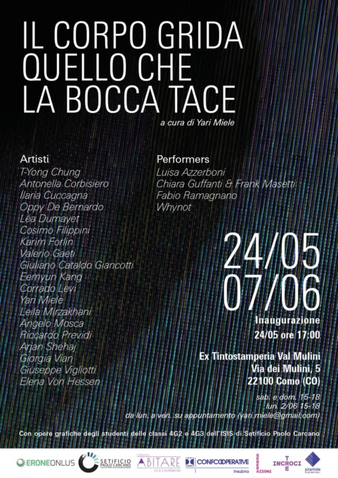Una mostra forte: “Il corpo grida quello che la bocca tace”