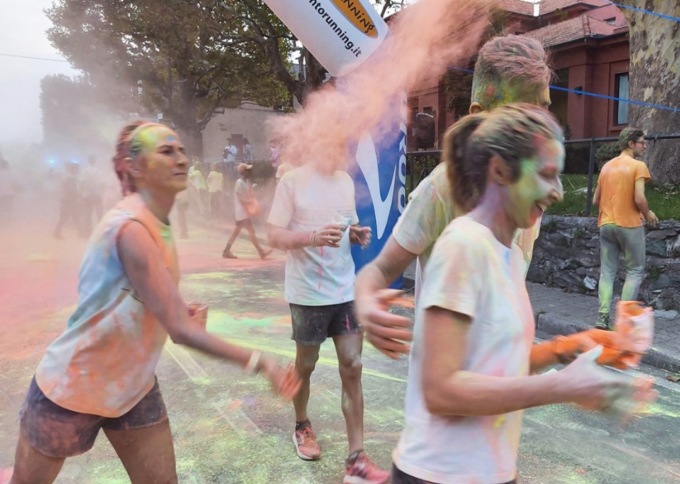 Tutto pronto per la Color Run