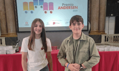 Jacopo e Gaia premiati al concorso nazionale "Il sognalibro" a Genova