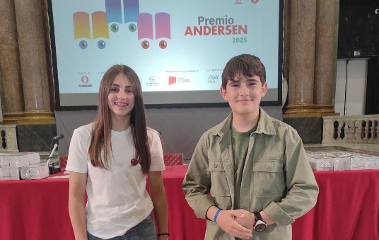 Jacopo e Gaia premiati al concorso nazionale “Il sognalibro” a Genova