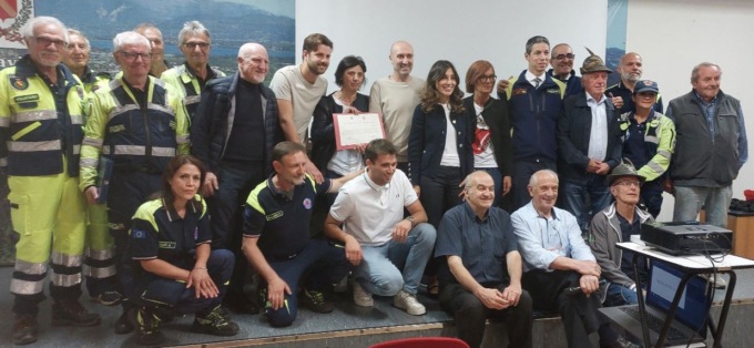 Il gruppo di Protezione civile porta ora il nome del suo fondatore