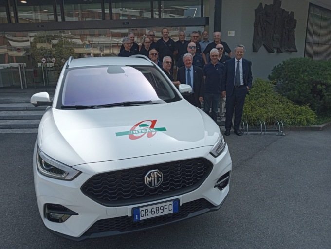 Inaugurato il nuovo mezzo di Anteas