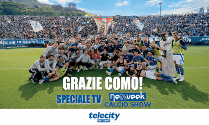 Netweek Calcio Show, su Telecity la puntata speciale “Grazie Como”