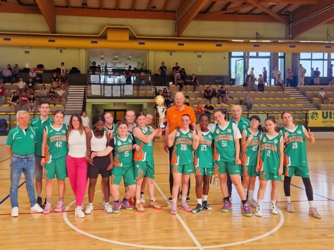 Le U14 del Cucciago ’80 sono vicecampionesse lombarde Uisp