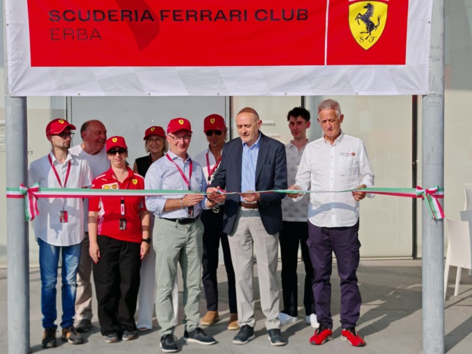 Scuderia Ferrari club, inaugurata la nuova sede al Noivoiloro
