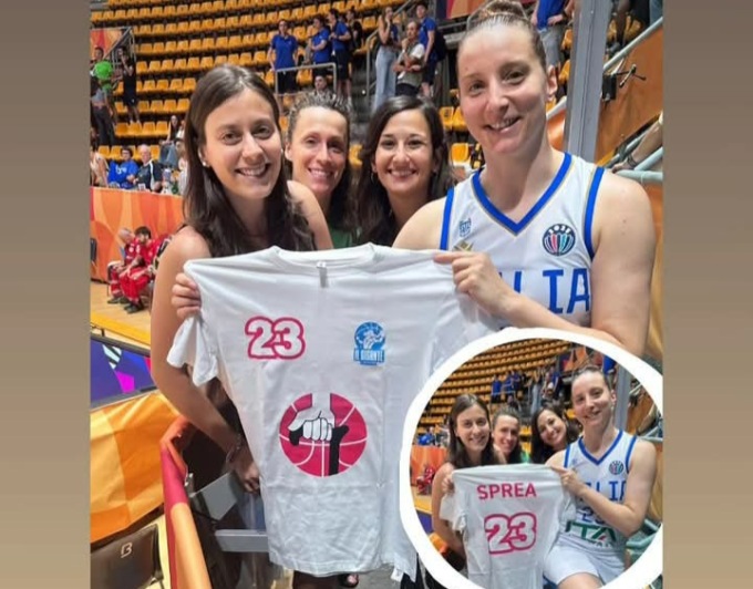 Laura Spreafico capitana dell'Italia