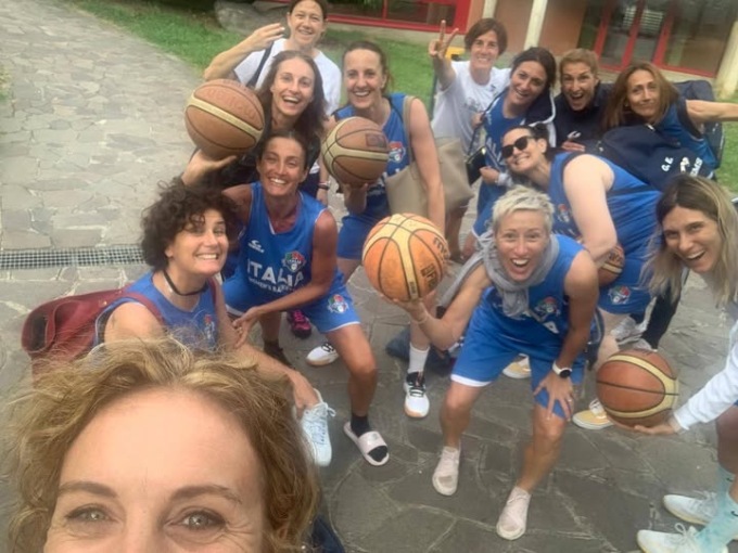 L’Italia Over 45 a matrice “lariana” debutta ai Mondiali di Maxi Basket in Ticino