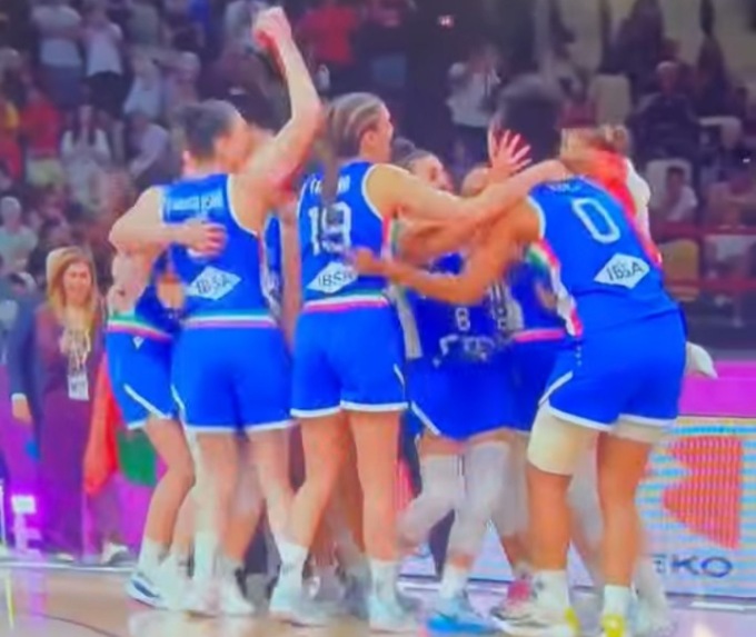W l’ItalBasket: travolge la Francia e conquista il Bronzo Europeo
