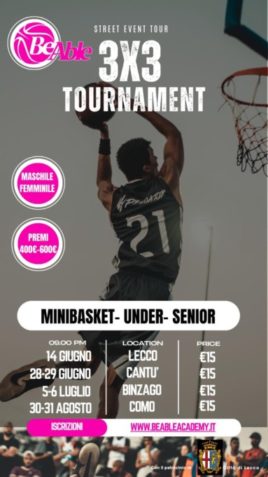 3x3 BeAble Street Event Tour