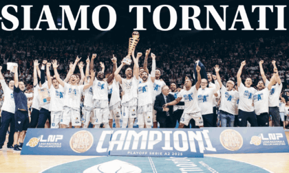 Il Giornale di Cantù celebra l’Acqua S.Bernardo e il ritorno in Serie A: in omaggio poster e rivista