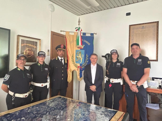 Polizia locale: ecco quattro nuovi agenti