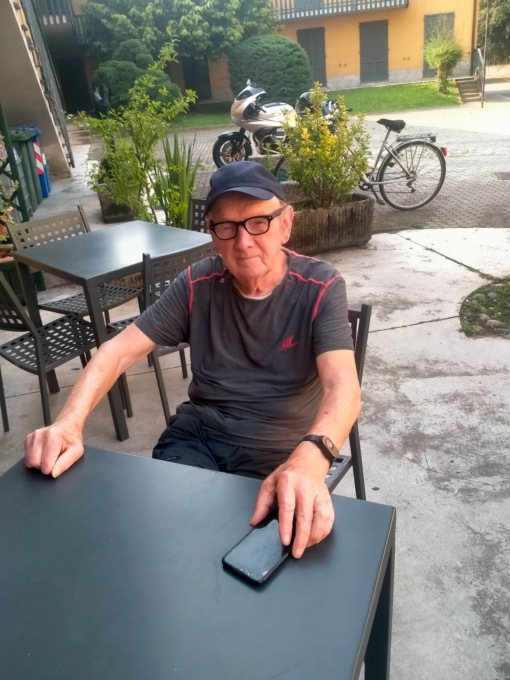 A 83 anni sulla via Francigena
