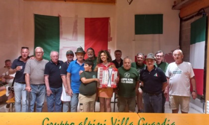 Concerto in villa offerto dal gruppo Alpini