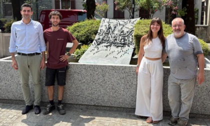 Piazza Parini "ritrova" la sua storica fontana