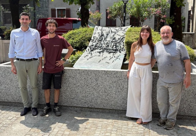 Piazza Parini “ritrova” la sua storica fontana