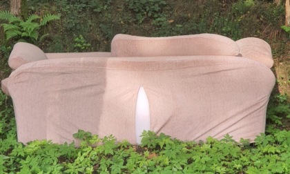 Via per Varenna, allarme rifiuti nel bosco