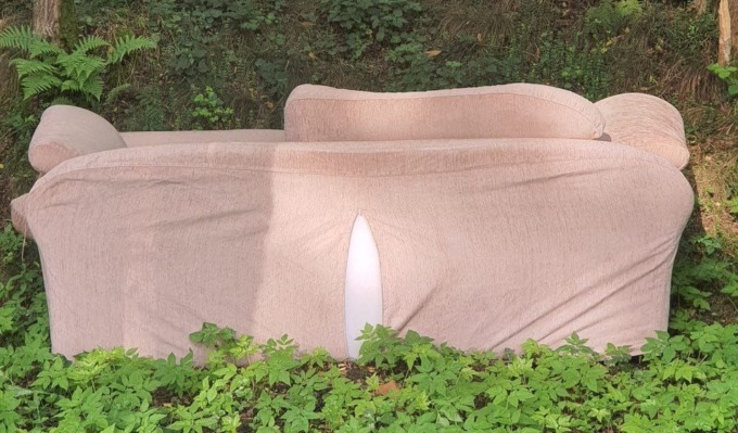 Via per Varenna, allarme rifiuti nel bosco