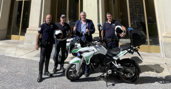 Due nuove moto per la Polizia provinciale di Como