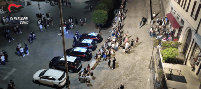 Movida canturina sotto controllo: sanzioni e sequestri