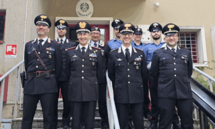 Generale Galletta in visita ai Comandi di Menaggio e di Porlezza