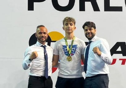 Simone Giuliano sul tetto del mondo