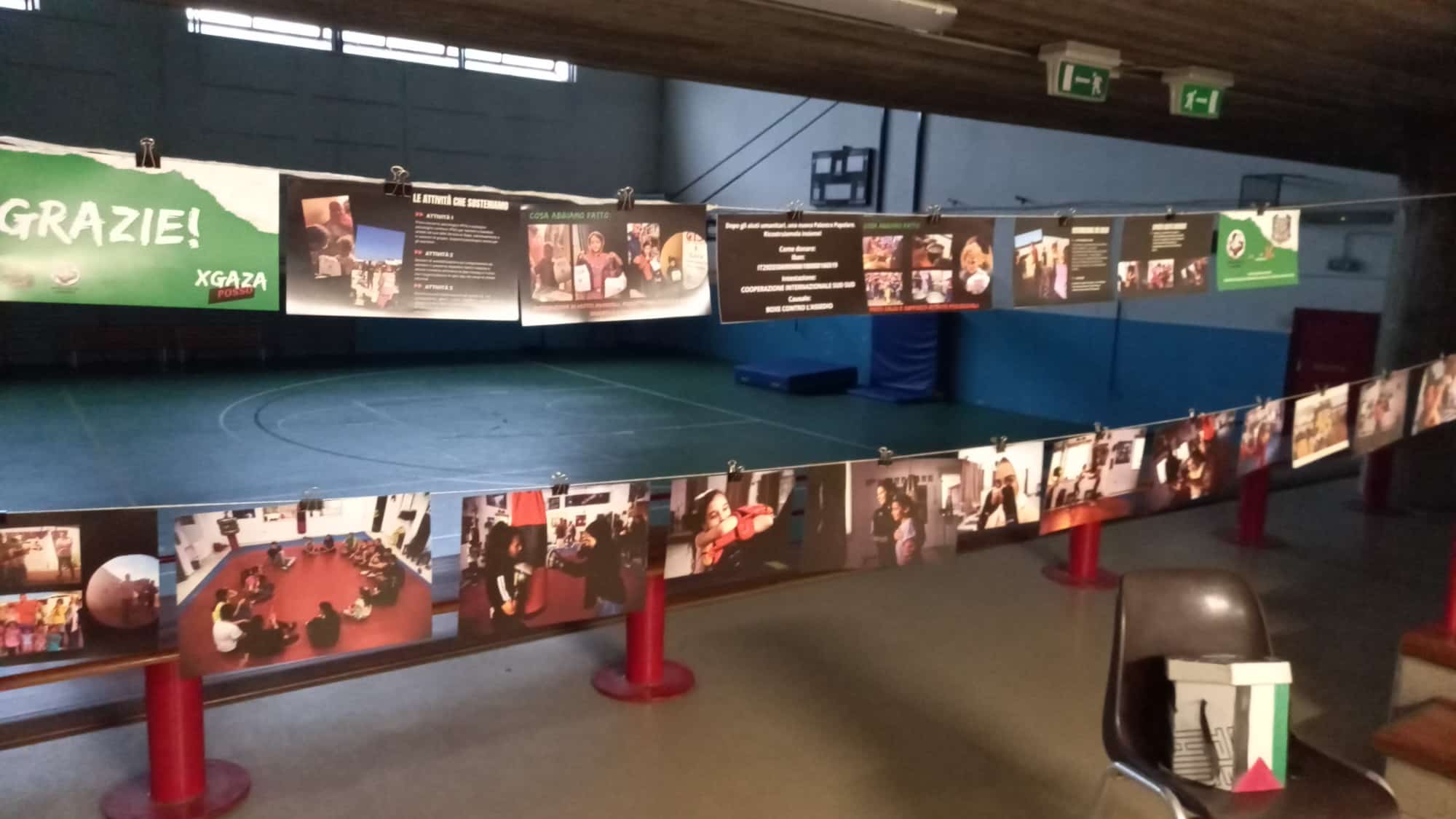 Boxe e arte Gaza Fino mornasco