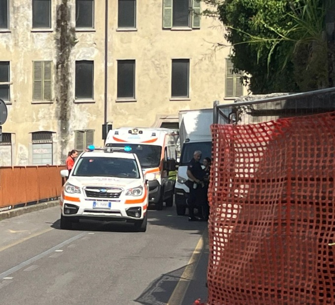 Anziana investita in via Cavour