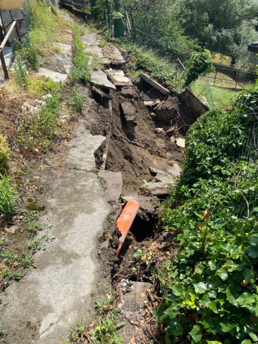 Maltempo: frana a Sirtolo, area già rimessa in sicurezza